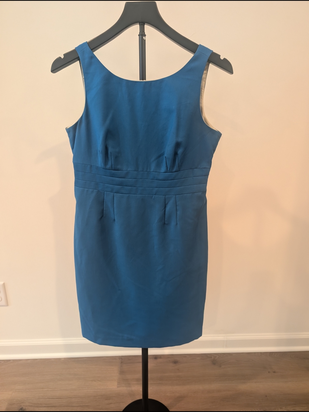 Banana Republic Classic Blue Sleeveless Sheath Dress 6P